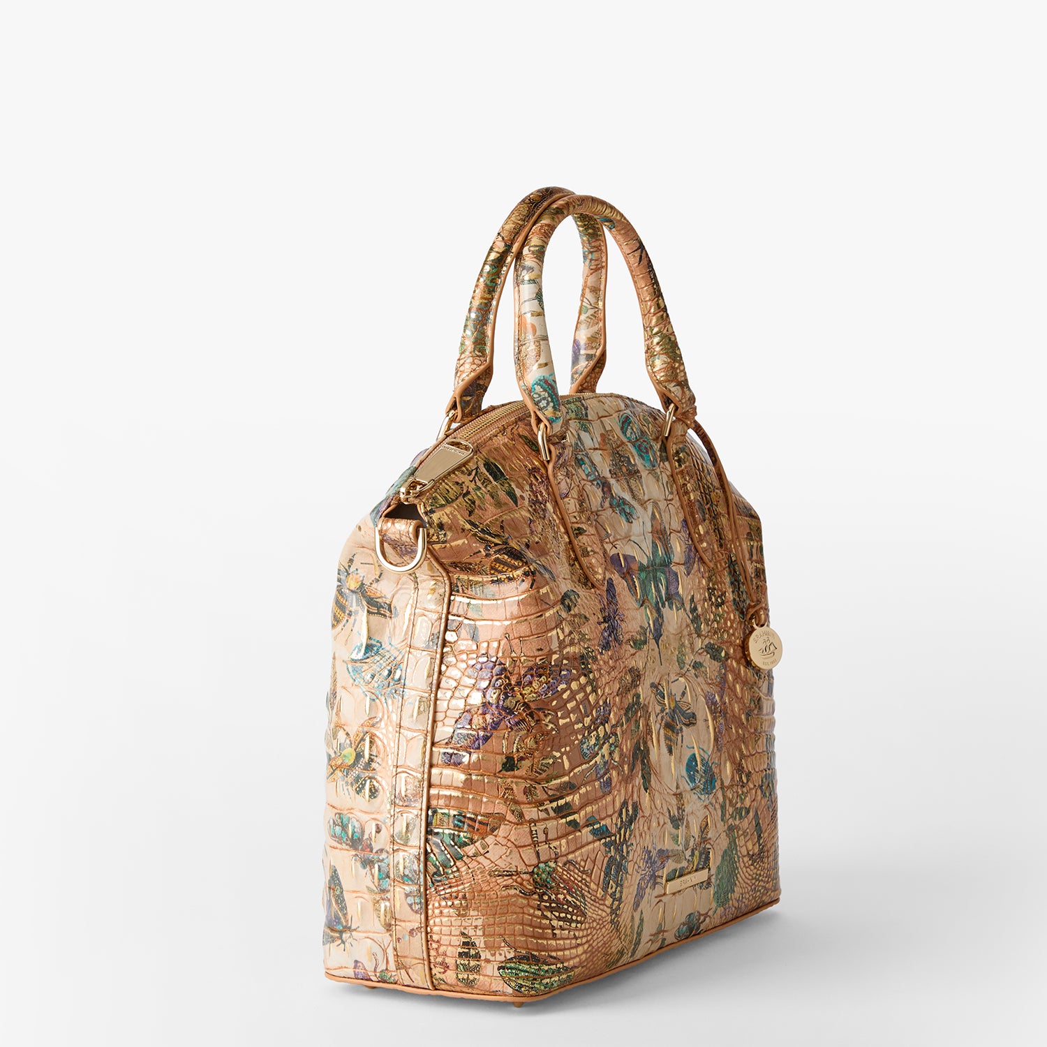 Large Duxbury Satchel | Hill Garden Melbourne | BRAHMIN