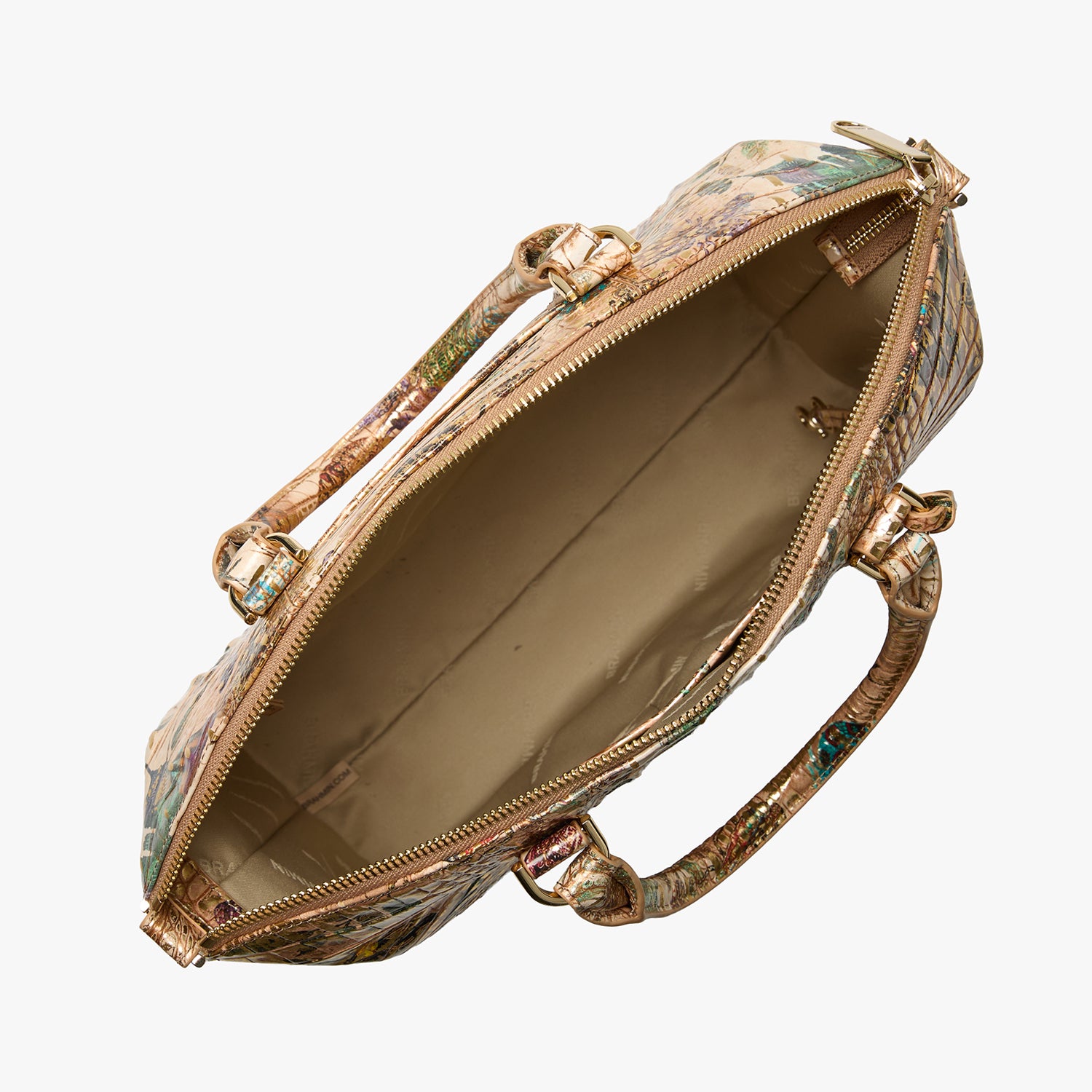 Large Duxbury Satchel | Hill Garden Melbourne | BRAHMIN