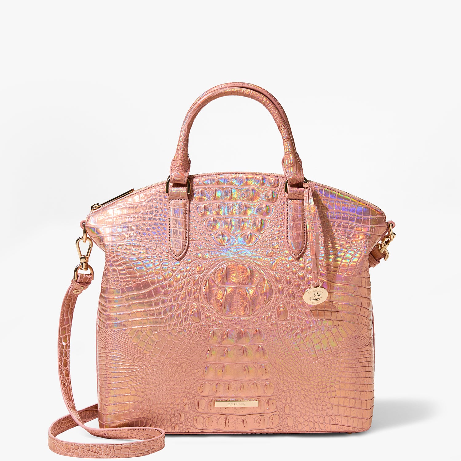 Brahmin deals Duxbury Gatsby Crossbody In Bronze Fresco