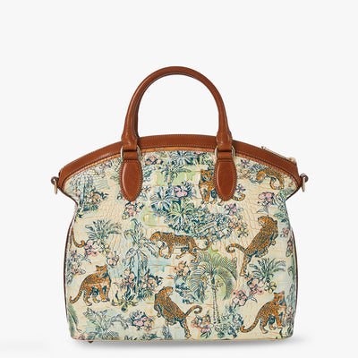 Souvenir  Panthera Large Duxbury Satchel Back View 