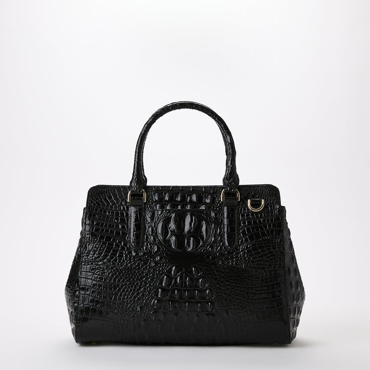 Black Melbourne Small Finley Carryall Back View