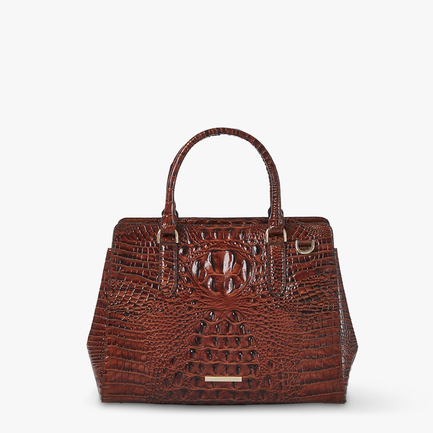 BRAHMIN selling Classic Satchel Melbourne Pecan