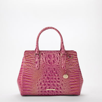 Rouge Blush Melbourne Small Finley Satchel Front View 