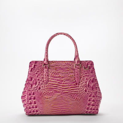 Rouge Blush Melbourne Small Finley Satchel Back View 