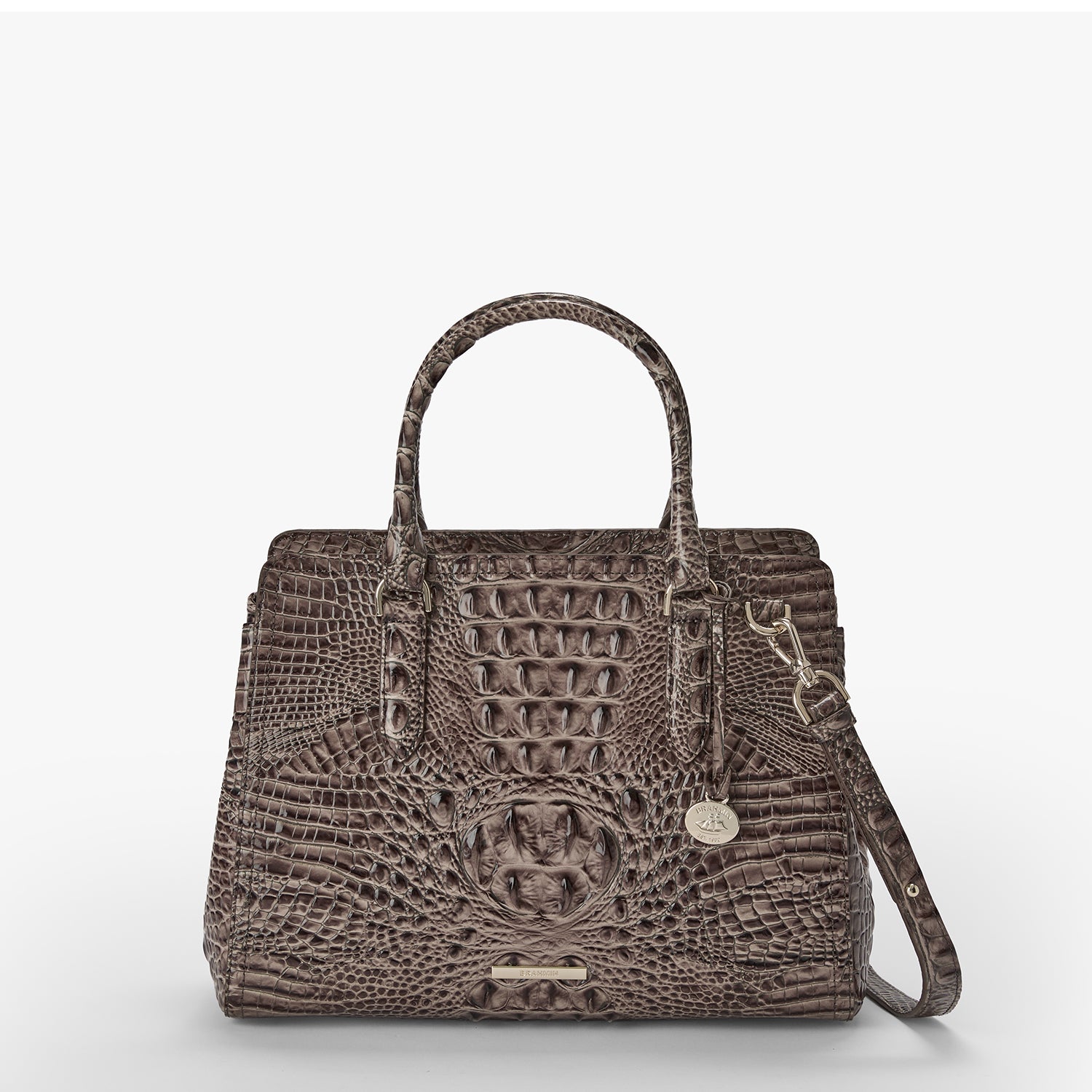 Small Finley | Smokey Taupe Melbourne | BRAHMIN