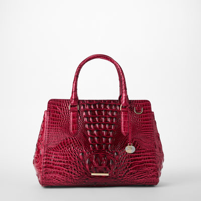 Merlot Ombre Melbourne Small Finley Satchel Front View 
