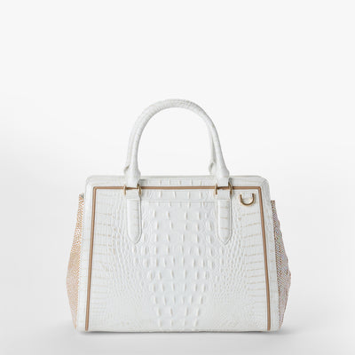 Sea Salt White Colada Small Finley Carryall Back View