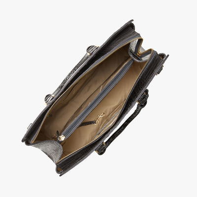 Charcoal Melbourne Finley Carryall Open View 