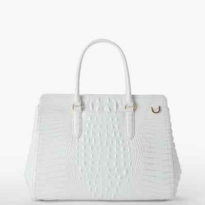 Sea Salt White Melbourne Finley Carryall Back View