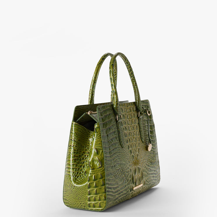 Olive Ombre Melbourne Finley Carryall Side View