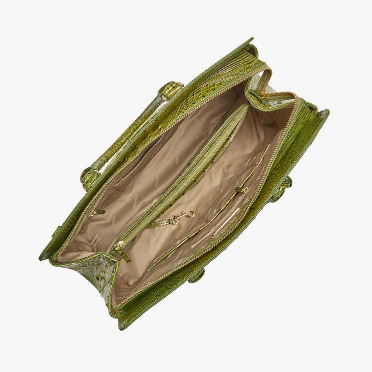 Olive Ombre Melbourne Finley Carryall Open Top View