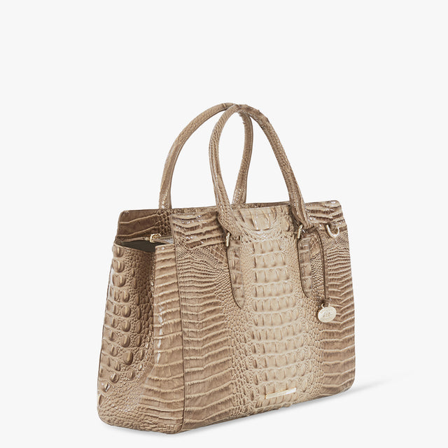 Sesame Ombre Melbourne Finley Carryall Satchel Side View 