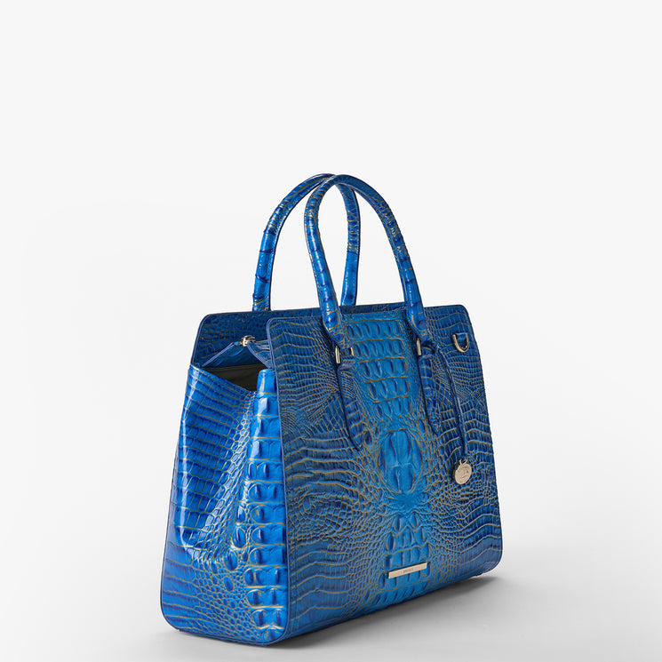 Electric Indigo Ombre Melbourne	Finley Carryall Side View
