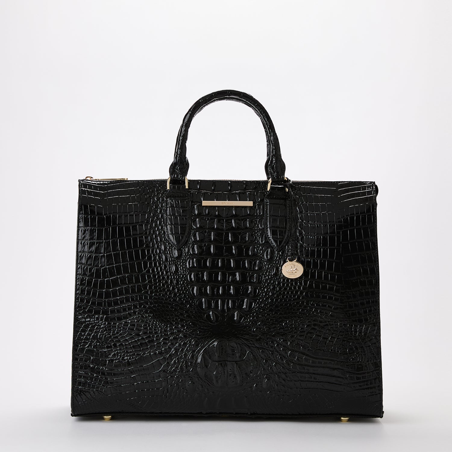 Black Business Tote Bag Black Melbourne BRAHMIN