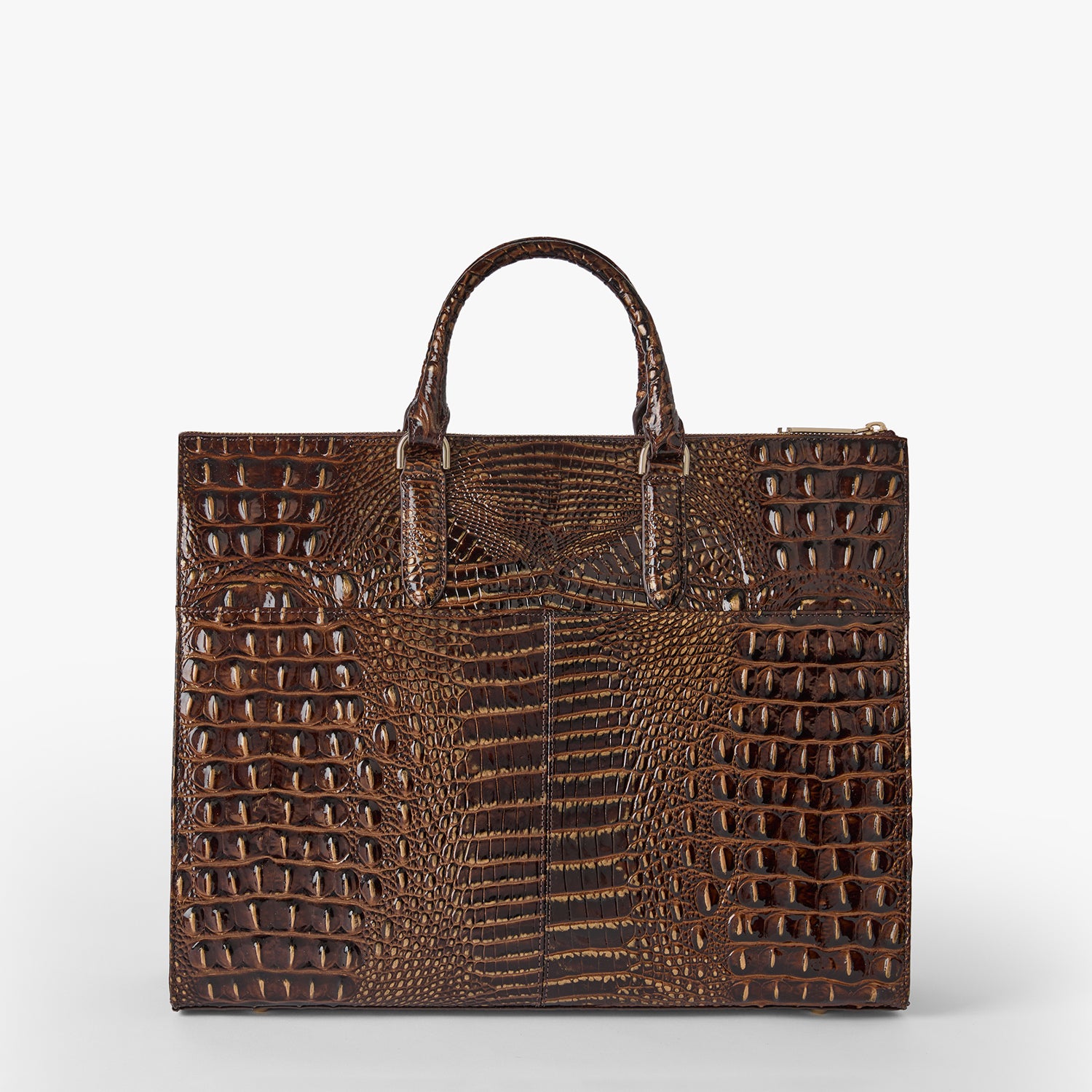 Business Tote | Chocolate Melbourne | BRAHMIN