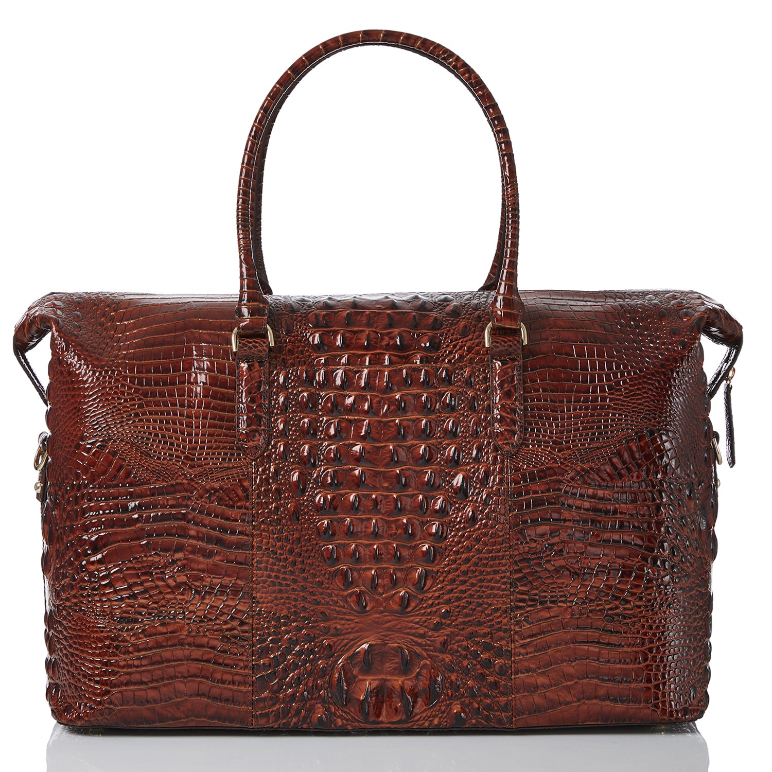 Brahmin PECAN newest MEL. Pilloe Case 18