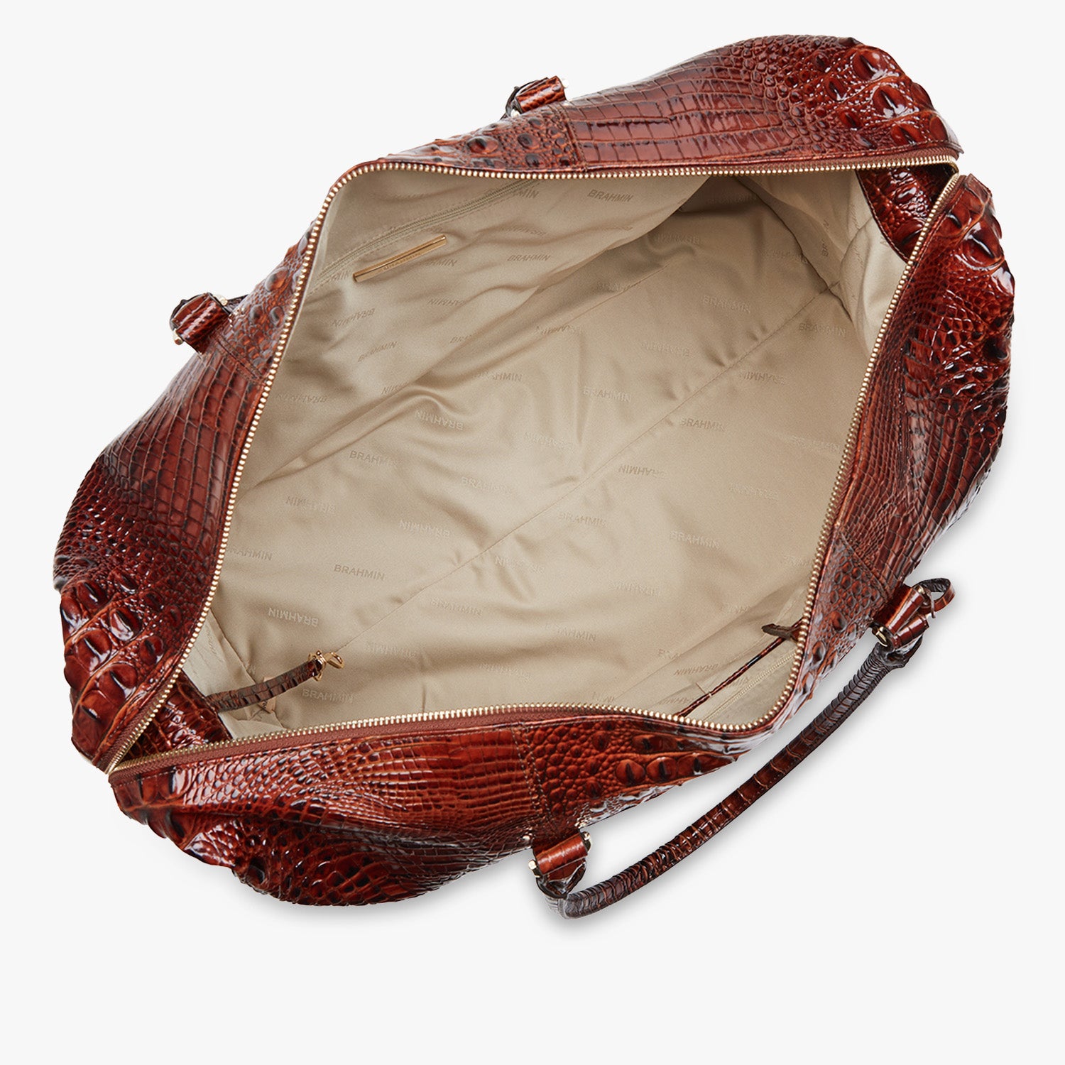 brahmin travel collection wheeled carry-on duffel bag Duxbury Weekender