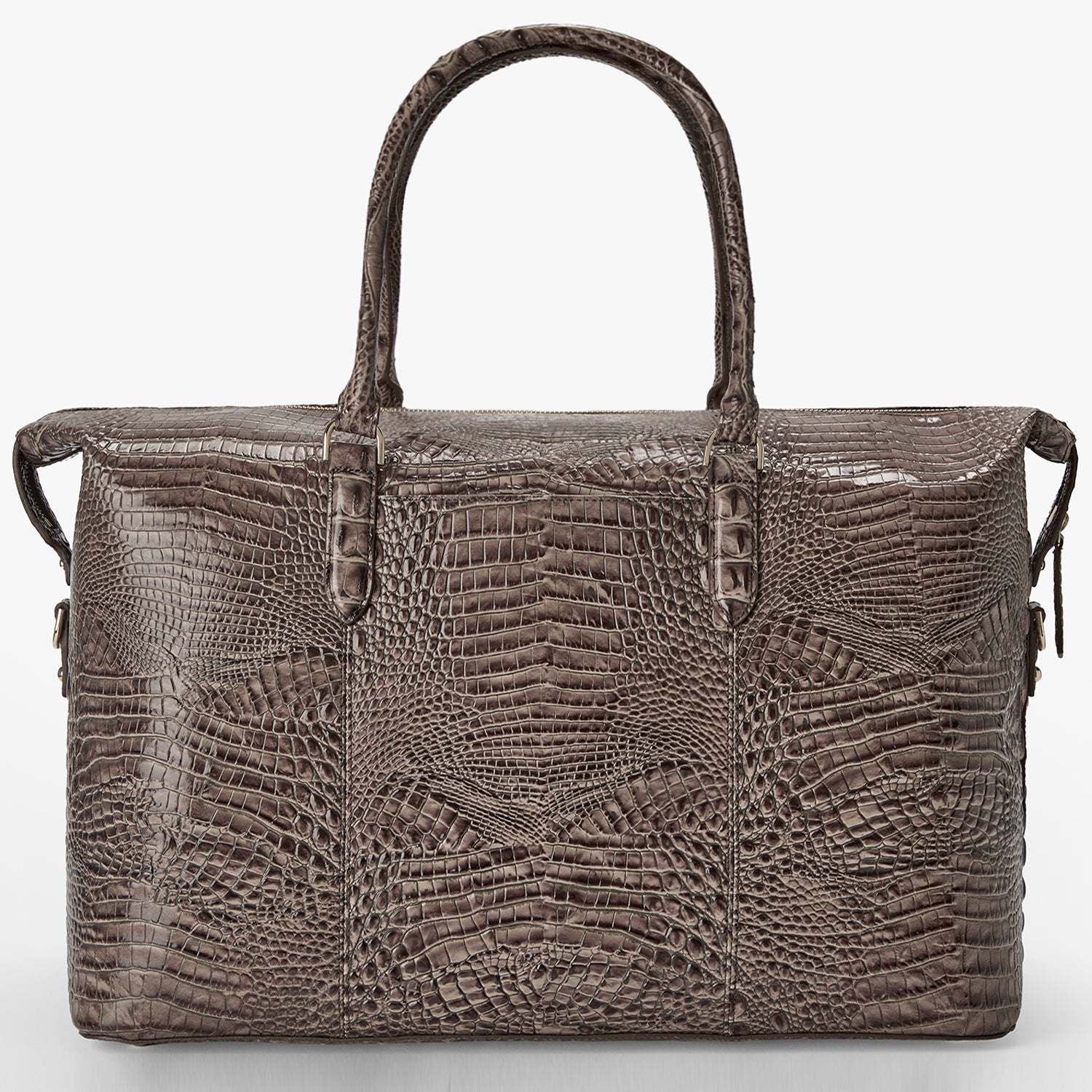 brahmin travel collection wheeled carry-on duffel bag Brahmin Duxbury Weekender in Smokey Taupe Melbourne