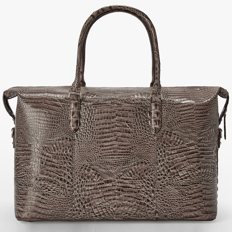 Smokey Taupe Melbourne Duxbury Weekender Back View 