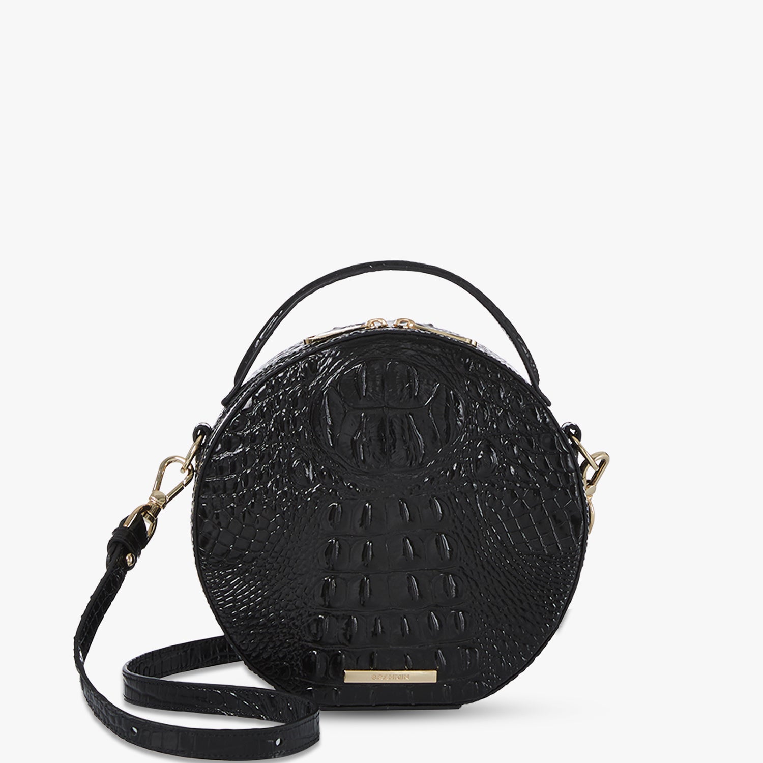 Fashion brahmin lane circle crossbody bag