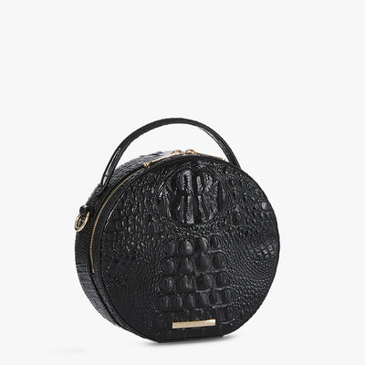 Black Melbourne Lane Crossbody Side View 