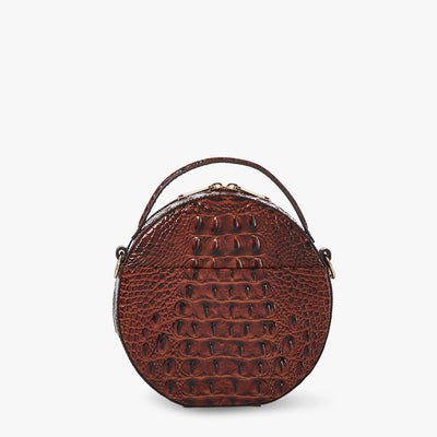 Pecan Melbourne Lane Crossbody Back View 