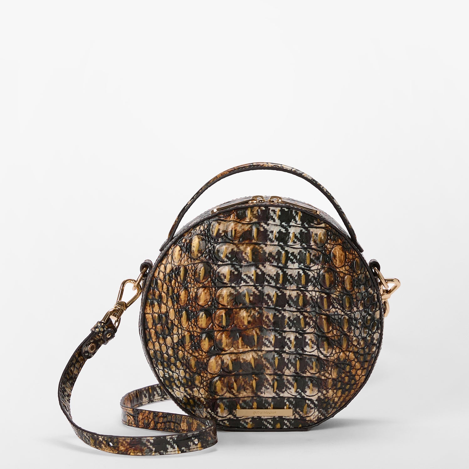 Brahmin top Bowie Raffia Melbourne crossbody