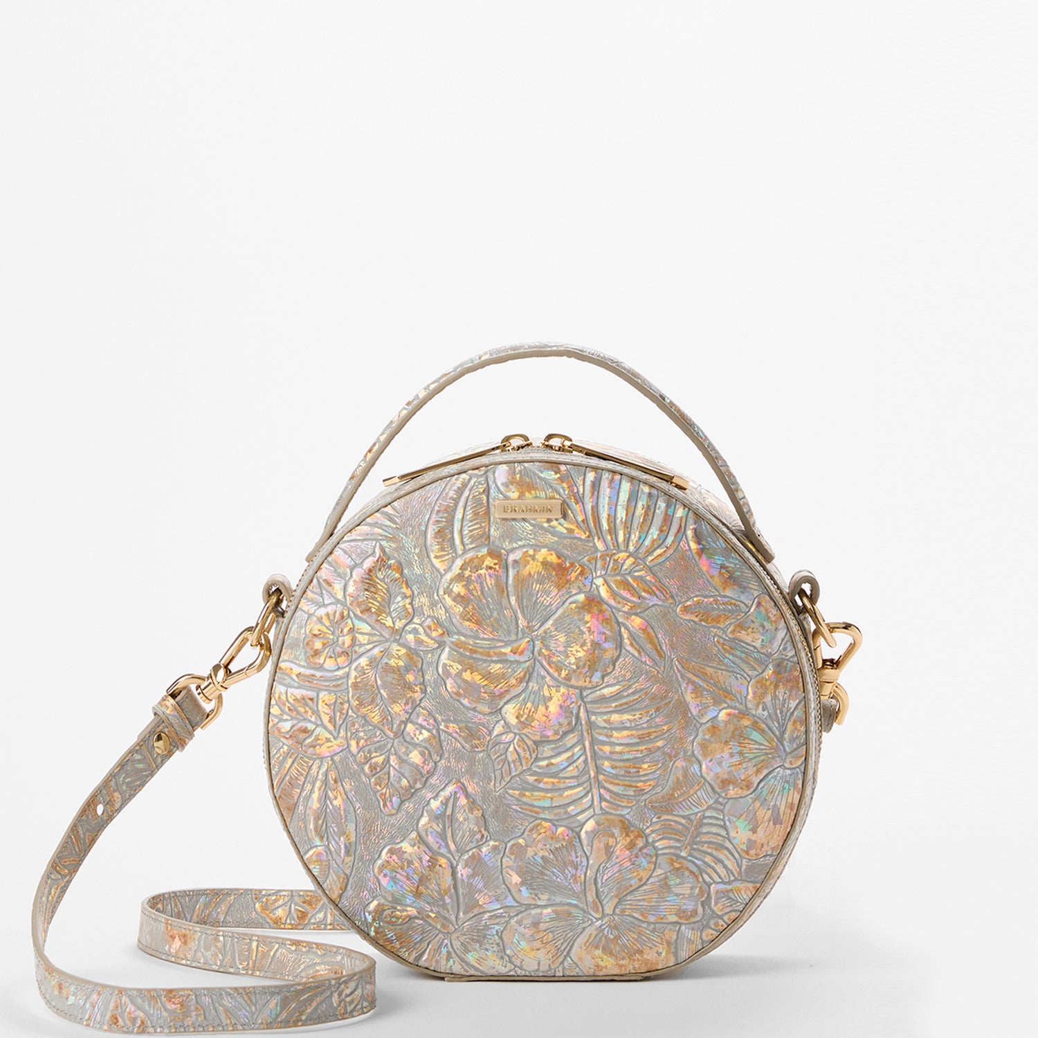 Brahmin round purse deals