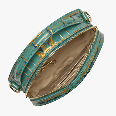 Lane Parakeet Estuary Crossbody Open Top View