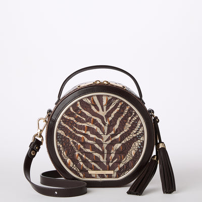 Coffee Bengal Lane Crossbody Front View 