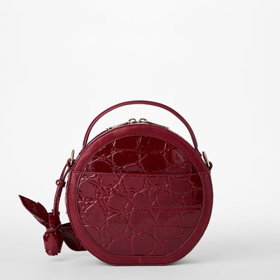 Red Claudine Lane Crossbody Back View