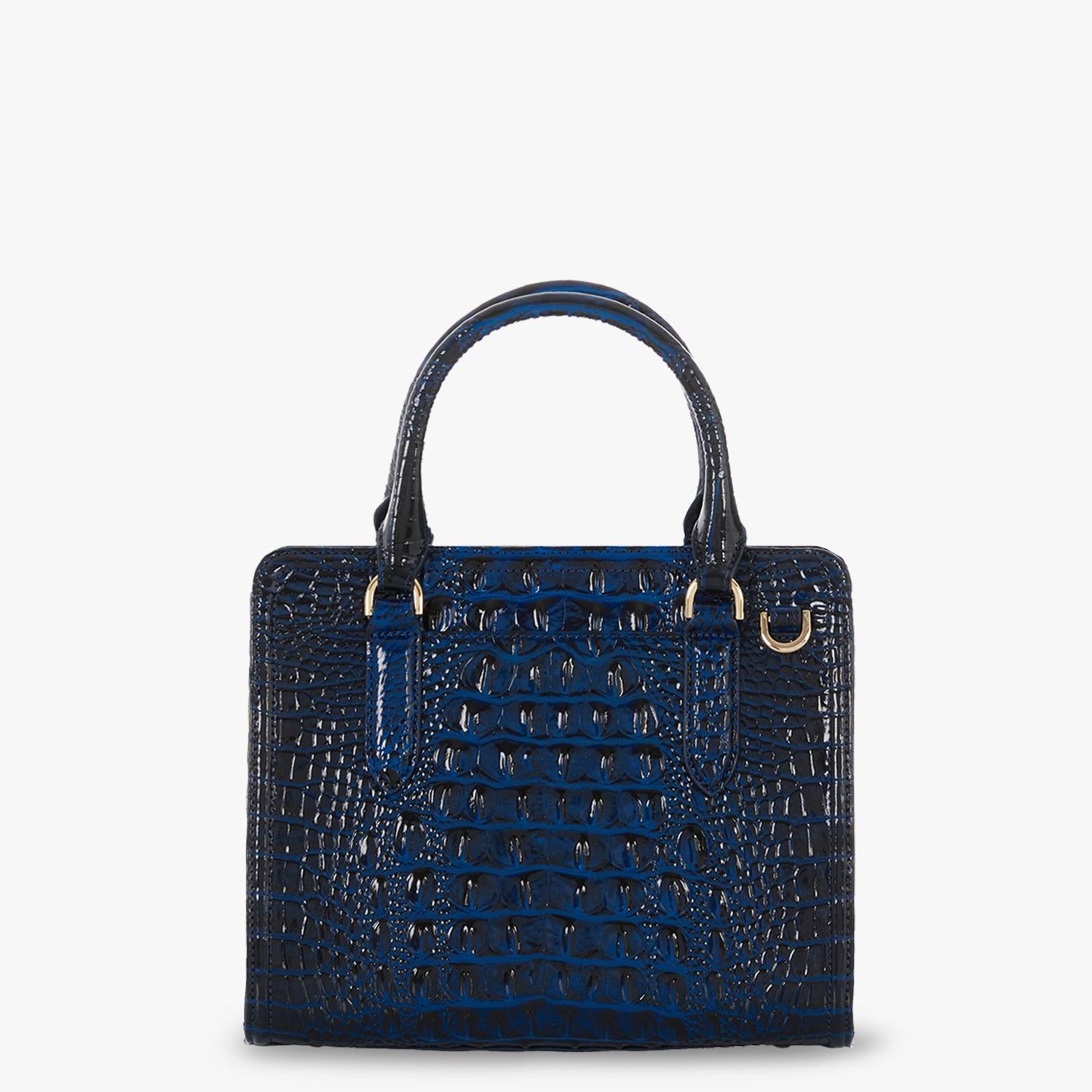 Brahmin Tote in popular Melbourne Leather - Navy Blue