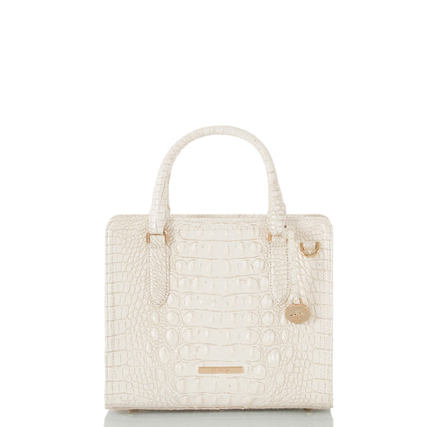 Cami Leather Satchel | Coconut Milk | BRAHMIN