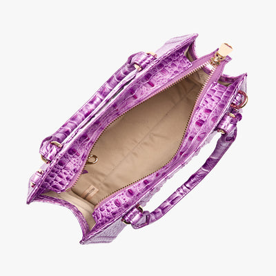 Lilac Essence Melbourne Cami Satchel Open Top View 