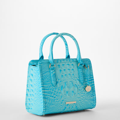 Tropic Blue Melbourne Cami Satchel Side View 