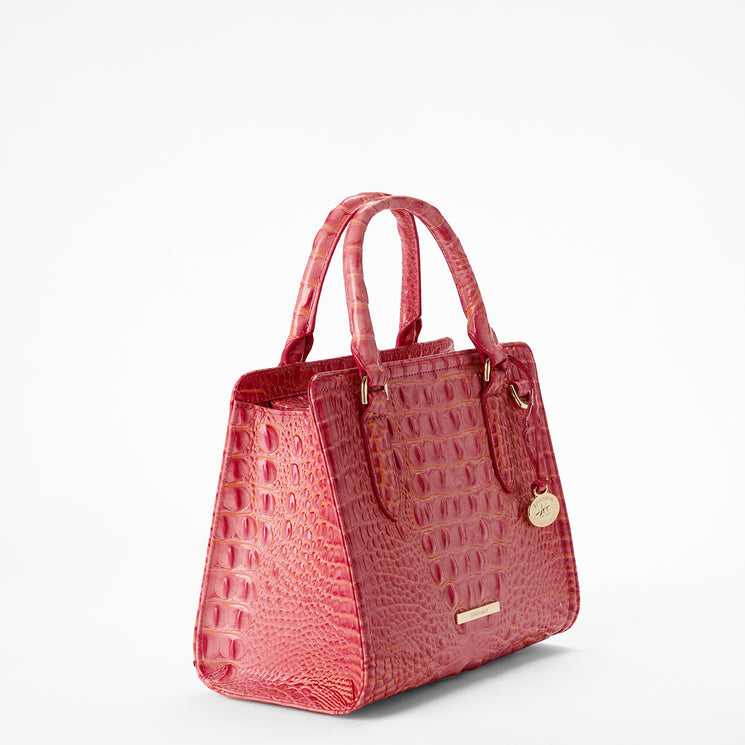 Coral Snapdragon Melbourne Cami Satchel Side View