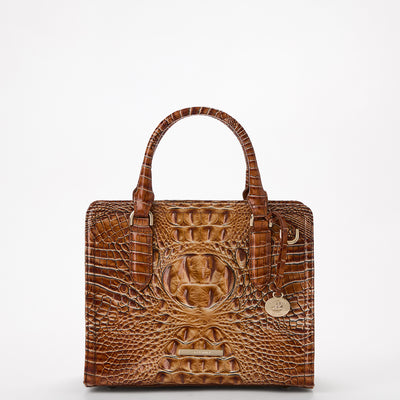 Cami Satchel Luggage Brown Melbourne Front View