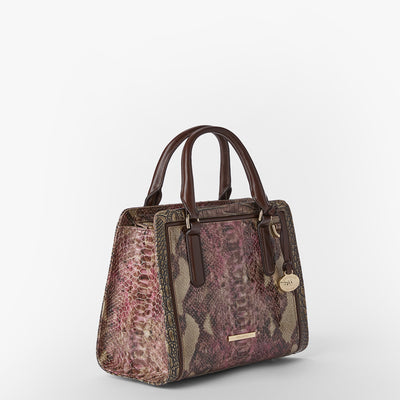 Brindle Potomac Cami Satchel Side View 