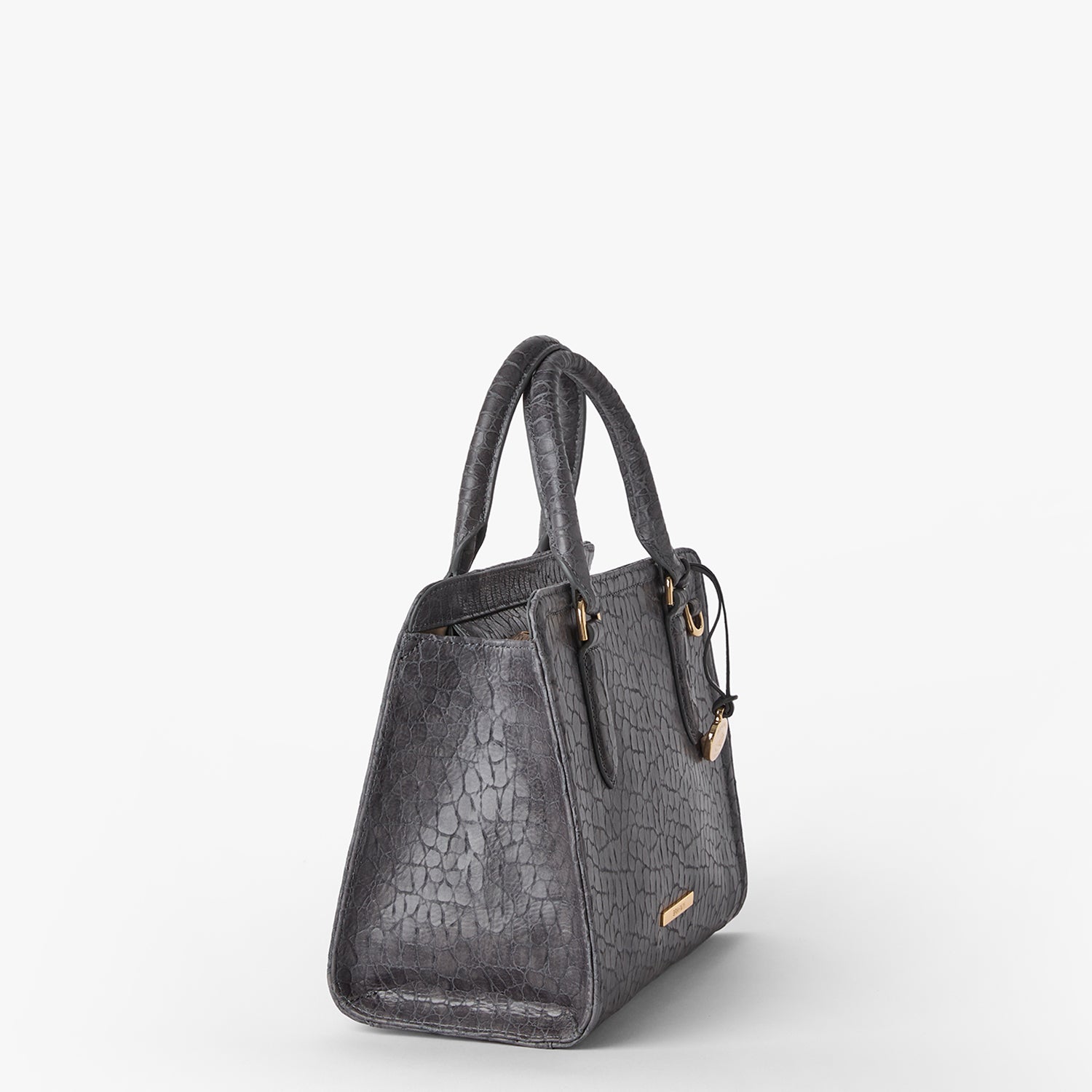 Cami | Charcoal All Over Croc | BRAHMIN