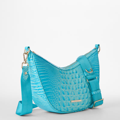 Tropic Blue Melbourne Percy Crossbody Side View 