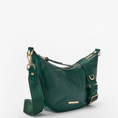 Green Jupiter Percy Crossbody Side View 
