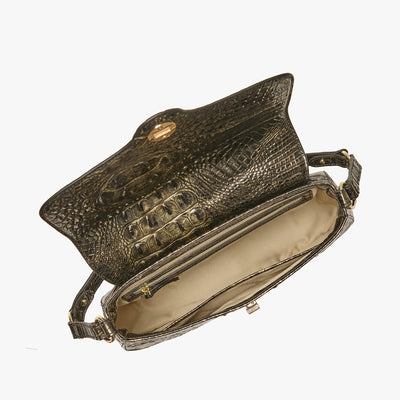 Onyx Melbourne Nerida Shoulder Bag Open Top View 