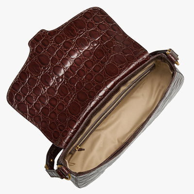 Ganache Vanderbilt Nerida Shoulder Bag Open Top View 