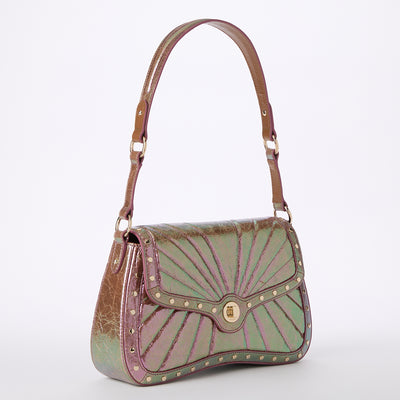 Rose Gold Alectrona Nerida Crossbody Side View 
