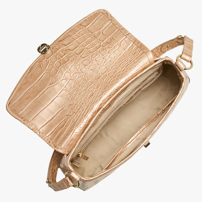 Gold Revival Nerida Shoulder Bag Open Top View 