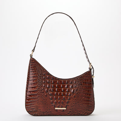 Abbott Pecan Melbourne Shoulder Bag Front View