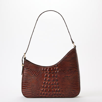 Abbott Pecan Melbourne Shoulder Bag Back View