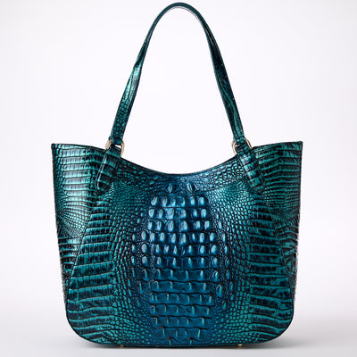 Blue Patina Melbourne Aliza Tote Back View 