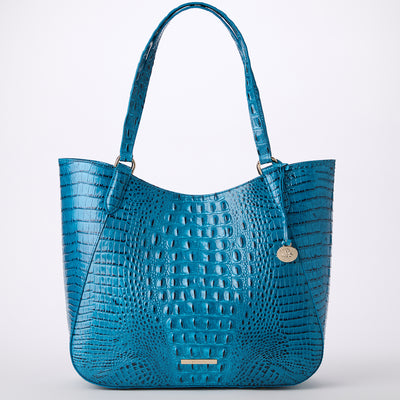 Vibrant Azure Melbourne Aliza Tote Front View 
