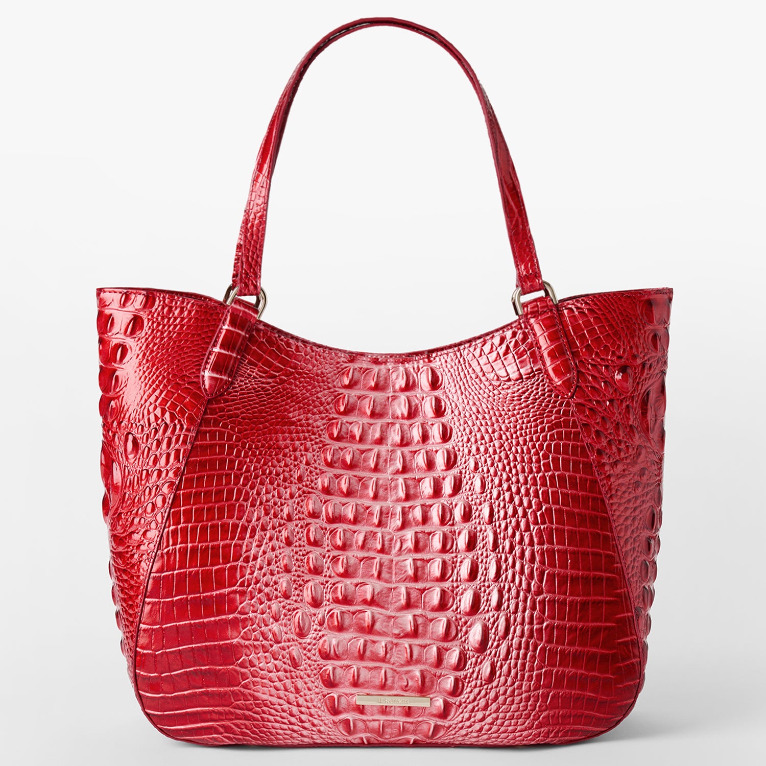 Brahmin Aliza Melbourne Large Leather Tote Embrace